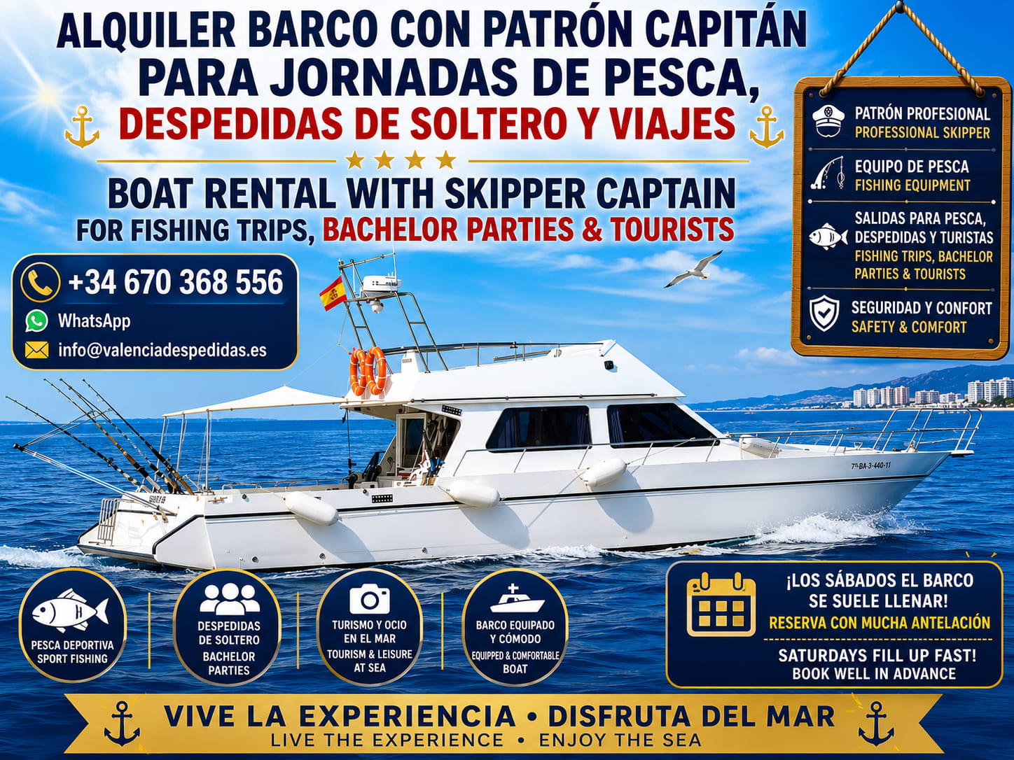 Barco Catamaran privado boat party
